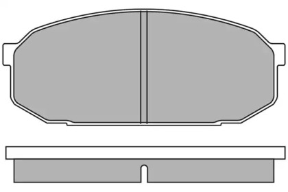 Комплект тормозных колодок AISIN ASN-2071